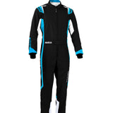 Køredragt Sparco Thunder Sort/Blå