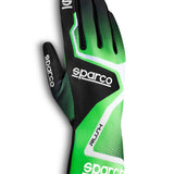 Handsker Sparco Rush Grøn/sort
