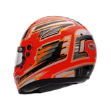 Hjälm Bell RS7 Pro Hans Stamina Antracit/Rød