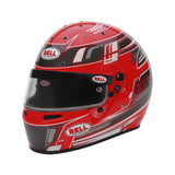 Hjälm Bell RS7 Pro Hans Stamina Antracit/Rød