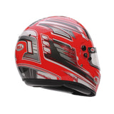 Hjälm Bell RS7 Pro Hans Stamina Antracit/Rød