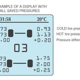 Tyre Pressure Gauge  + Pyrometer HIPREMA 4