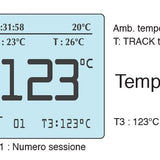 Tyre Pressure Gauge  + Pyrometer HIPREMA 4