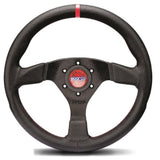 Ohjauspyörä Sparco 383 CHAMPION, litteä punainen