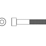 Allen key screw 5x55