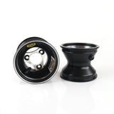 Framfälgar AMV 2pack 110 mm Aluminium Svart