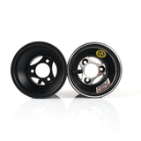 Framfälgar AMV 2pack 110 mm Aluminium Svart