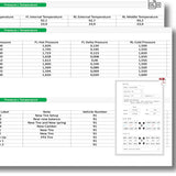 Lufttrycksmätare IR + Däcknål-Pyrometer Prisma HPM 5
