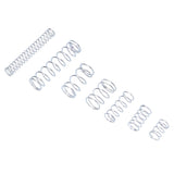 Sortimentlåda med tryck och dragfjädrar 200 st