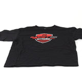 Raket T-shirt svart Barn XL