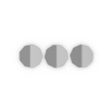 Självhäftande platta (3-pack) för Garmin Catalyst 2